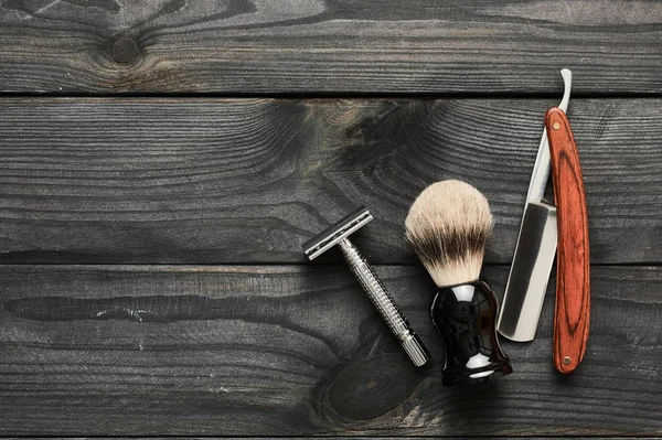 Vintage barber shop tools — Stock Photo, Image