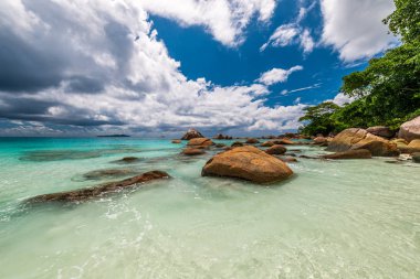 güzel plaj, Seyşel Adaları