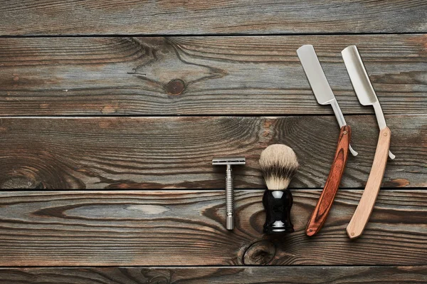 Vintage barber shop tools — Stock Photo, Image