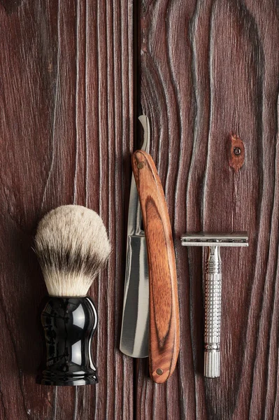 Vintage barber shop nástroje — Stock fotografie