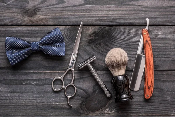 Vintage barber shop tools — Stock Photo, Image