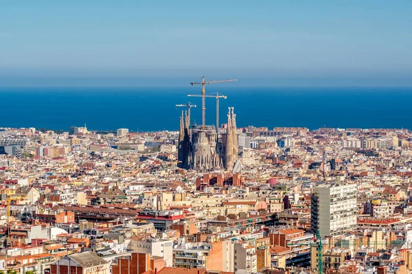 Barcelona városkép néz — Stock Fotó