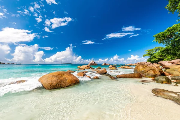 Beautiful beach Anse Intendance — Stock Photo, Image