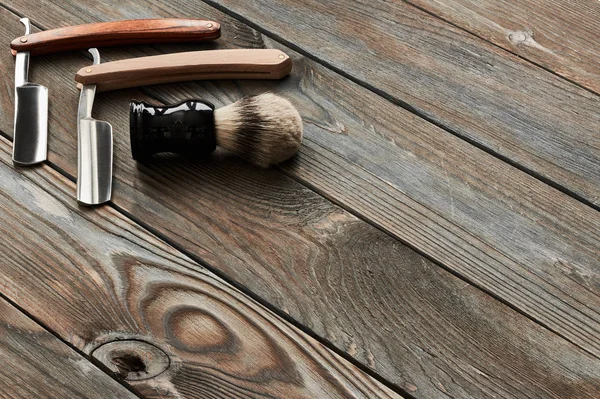 Viejas herramientas de peluquería — Foto de Stock