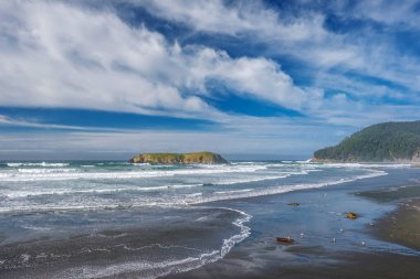 ABD Pasifik Sahil peyzaj