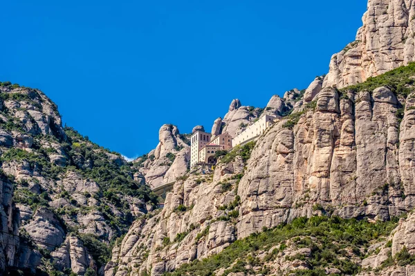 Góry wokół klasztoru Montserrat — Zdjęcie stockowe
