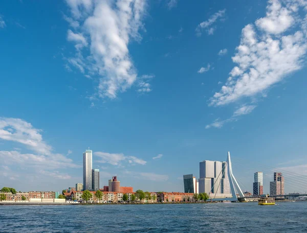 Stadtsilhouette von Rotterdam — Stockfoto