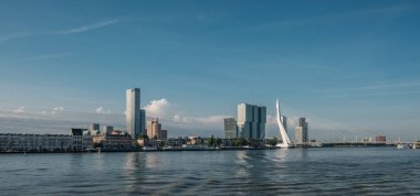 Rotterdam cityscape manzarası 