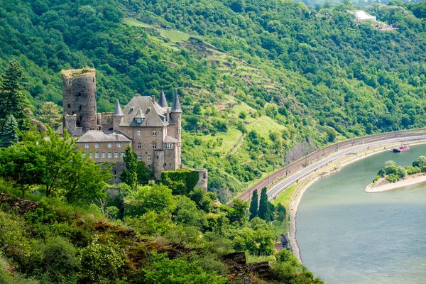 Castelo de Katz na Alemanha — Fotografia de Stock