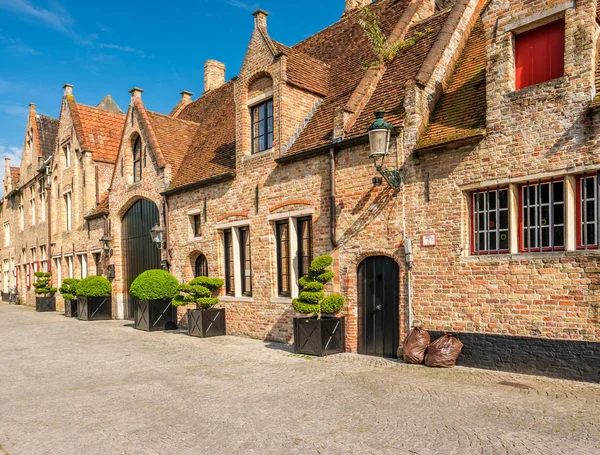 Prachtige skyline van Brugge — Stockfoto