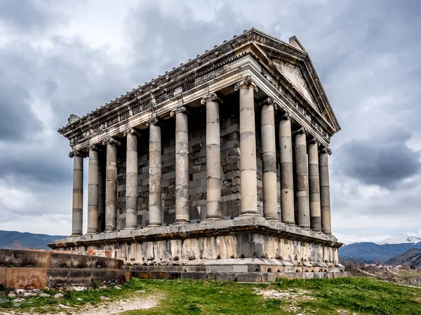 Αρχαία Garni ειδωλολατρικό ναό στην Αρμενία — Φωτογραφία Αρχείου