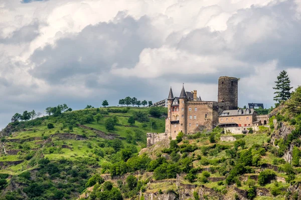 Katz Castle on hill — Stock Photo, Image