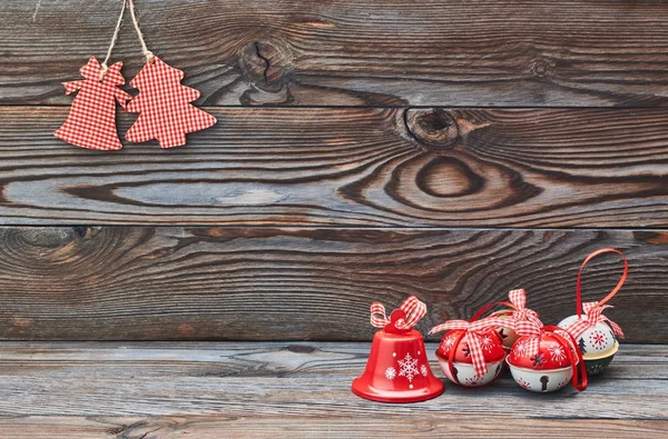 Decorações de Natal vermelho — Fotografia de Stock
