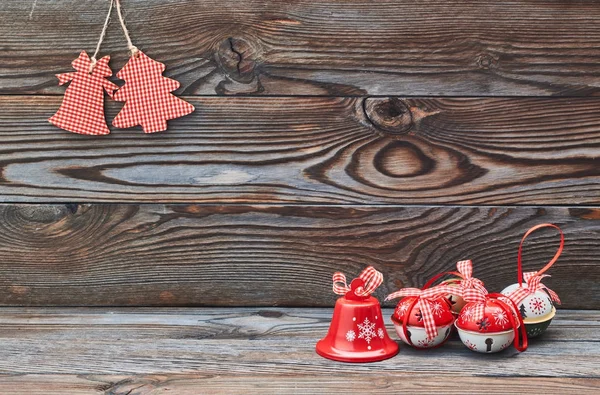 Décorations de Noël rouges — Photo