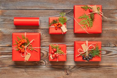 Noel hediye kutuları