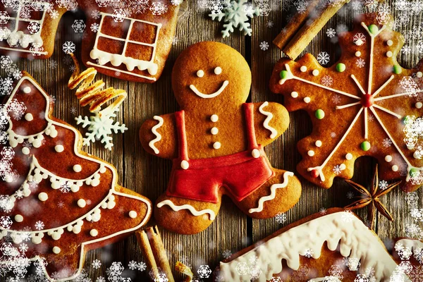 Navidad galletas caseras — Foto de Stock