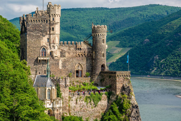 Rheinstein Castle at Rhine Valley