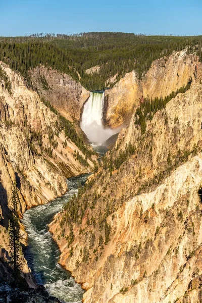 Cascada de Lower Falls — Foto de Stock
