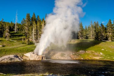 Yellowstone'da Riverside Şofben