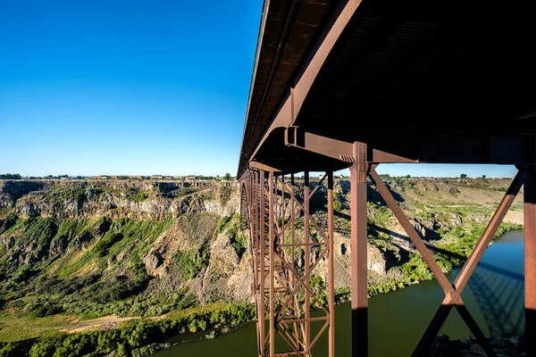 Snake River and Perrine Bridge — Stock Photo, Image