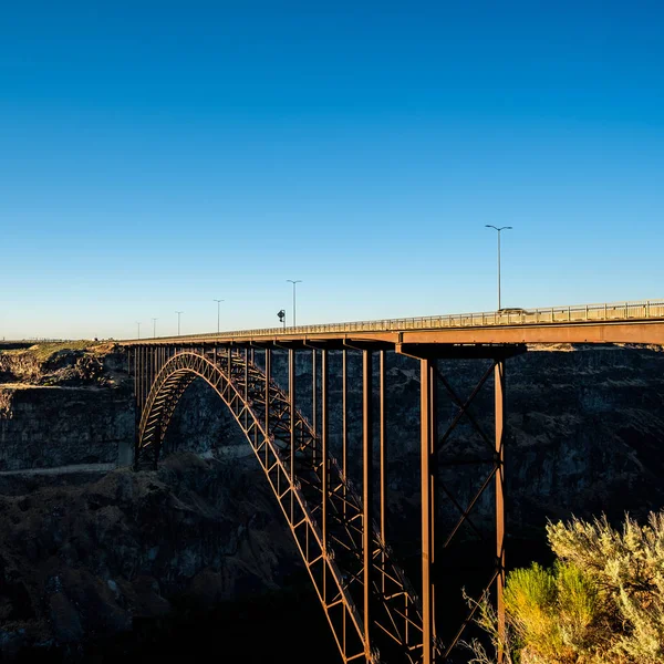 Schlangenfluss und Perrinenbrücke — Stockfoto