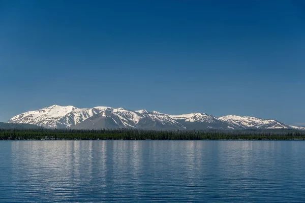 Jeziora Yellowstone z góry — Zdjęcie stockowe