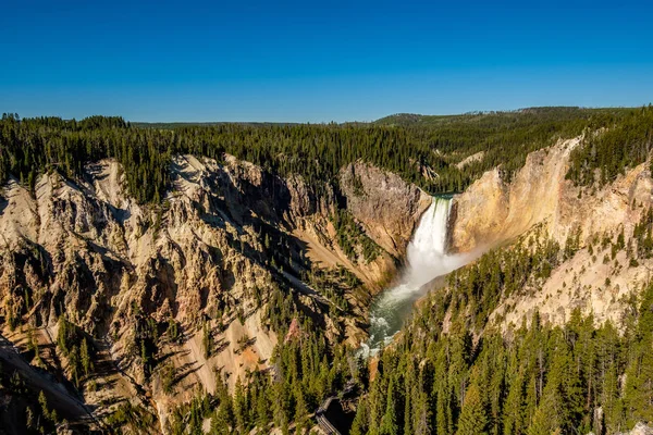 Lower Falls waterfall in Grand Canyon — Stock Photo, Image