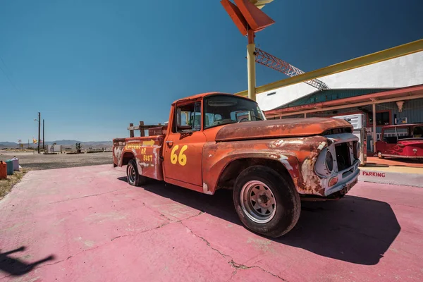 Eski Araba Yakınındaki Tarihi Rota California Abd — Stok fotoğraf