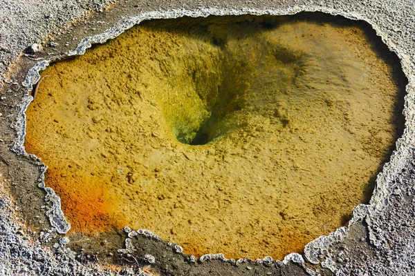 Hot Thermal Spring Yellowstone National Park Wyoming Usa — Stock Photo, Image