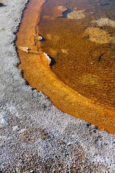 Hot Thermal Spring Yellowstone National Park Wyoming Usa — Stok Foto