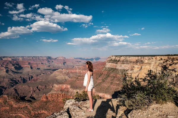 Tourist at Grand Canyon