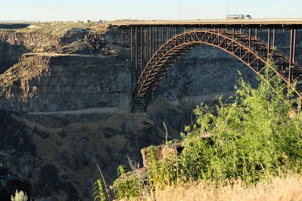 Snake River and Perrine Bridge — Stock Photo, Image