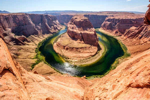 Bend ferradura no rio Colorado — Fotografia de Stock