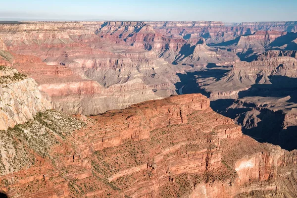 Vista Panoramica Del Paesaggio Del Grand Canyon Giorno Arizona Stati — Foto Stock
