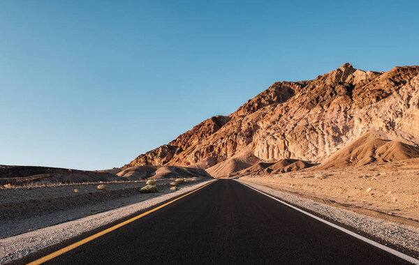 Artist's Drive in Death Valley National Park, California, USA.