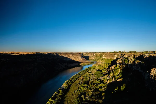 Snake River Canyon Nära Twin Falls Idaho Usa — Stockfoto