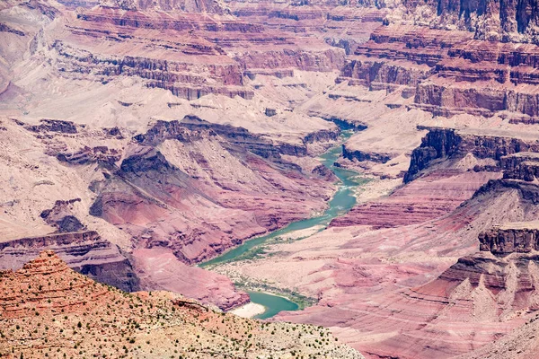 Vista Panoramica Del Paesaggio Del Grand Canyon Giorno Arizona Stati — Foto Stock