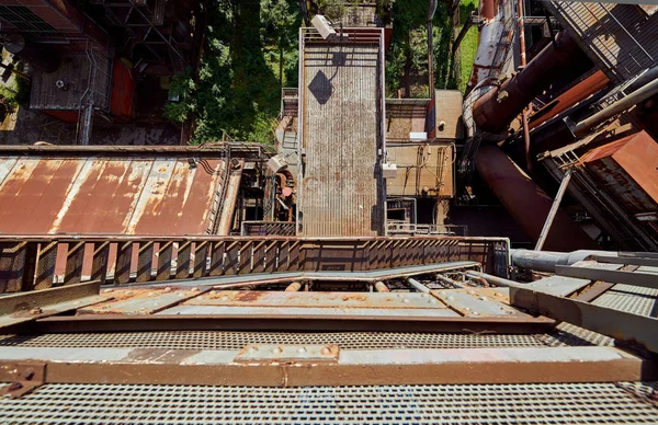 Duisburg, Almanya 'daki sanayi fabrikası. — Stok fotoğraf