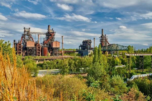 Usine industrielle à Duisburg, Allemagne . — Photo