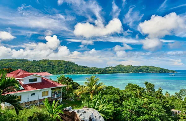 Utsikt Över Seychellerna Bukten Mahe — Stockfoto