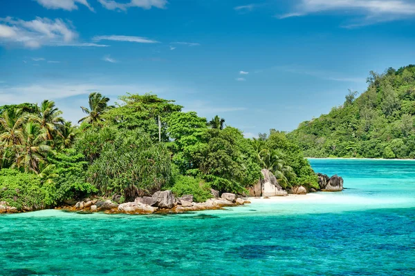 Overlook Seychelles Landscape Mahe Island — Stock Photo, Image