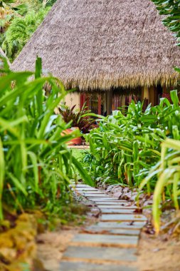 Mahe, Seyşeller 'deki yazlık ev.