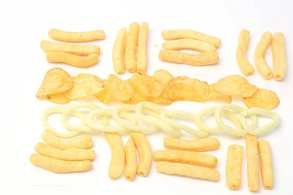 Kartoffelchips — Stockfoto