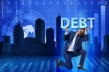 Borç işi kavramında iş adamı