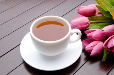 Çay ikram konsepti içinde