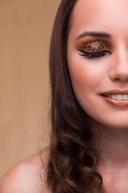 Genç güzel kadın moda kavramı