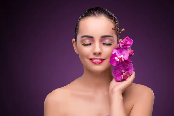 Piękna kobieta w make up koncepcja — Zdjęcie stockowe