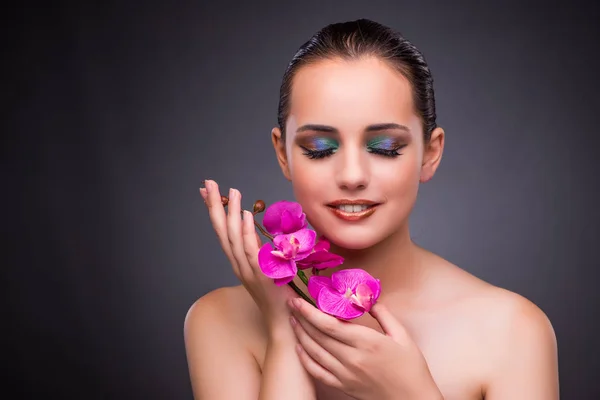 Schöne Frau in Make-up-Konzept — Stockfoto