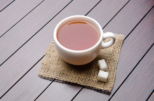 Taza de té en concepto de catering — Foto de Stock