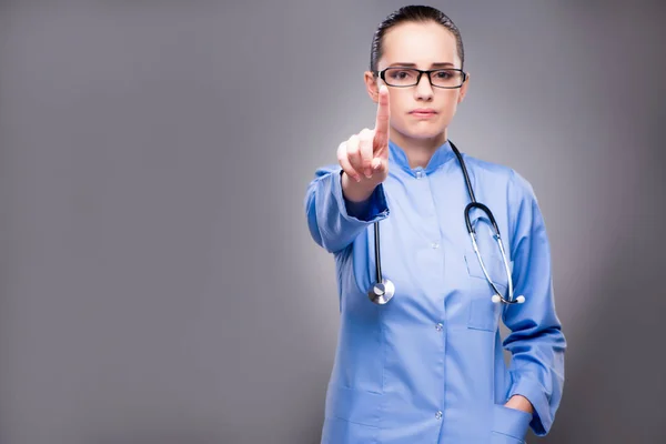 Young doctor in medical concept — Stock Photo, Image